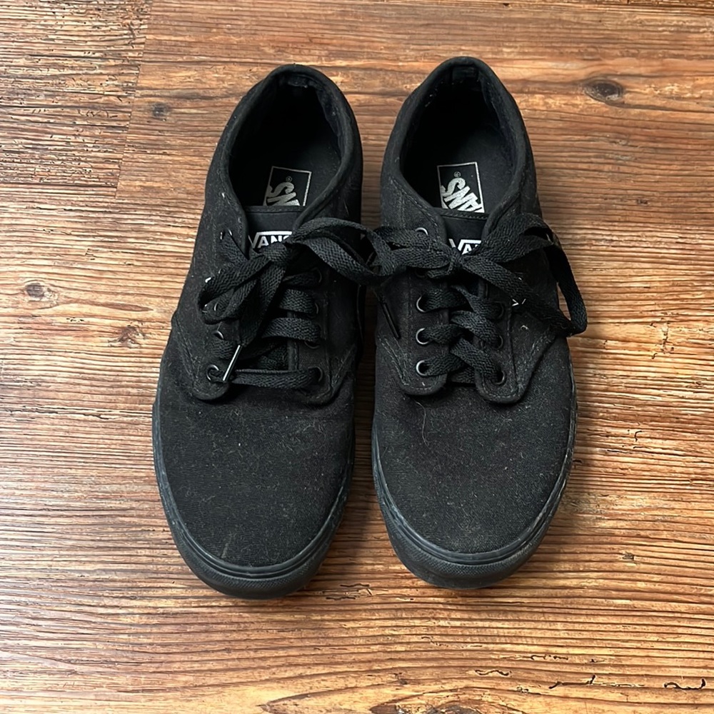 Men’s Black Vans - Excellent Used Condition